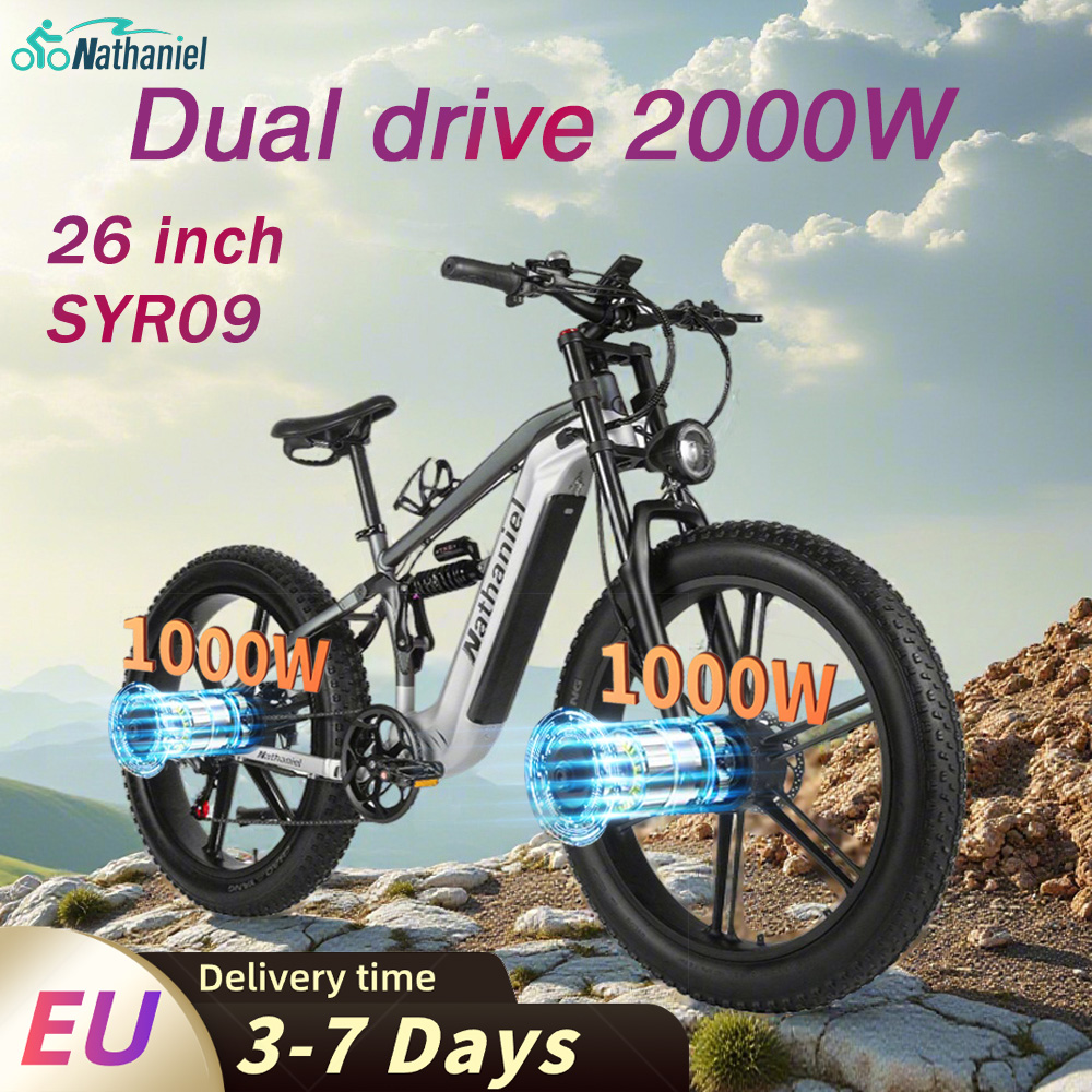 Dual Motor Ebike Kit 2000W - Nathaniel SYR09 elektrische fiets 2000W dubbele