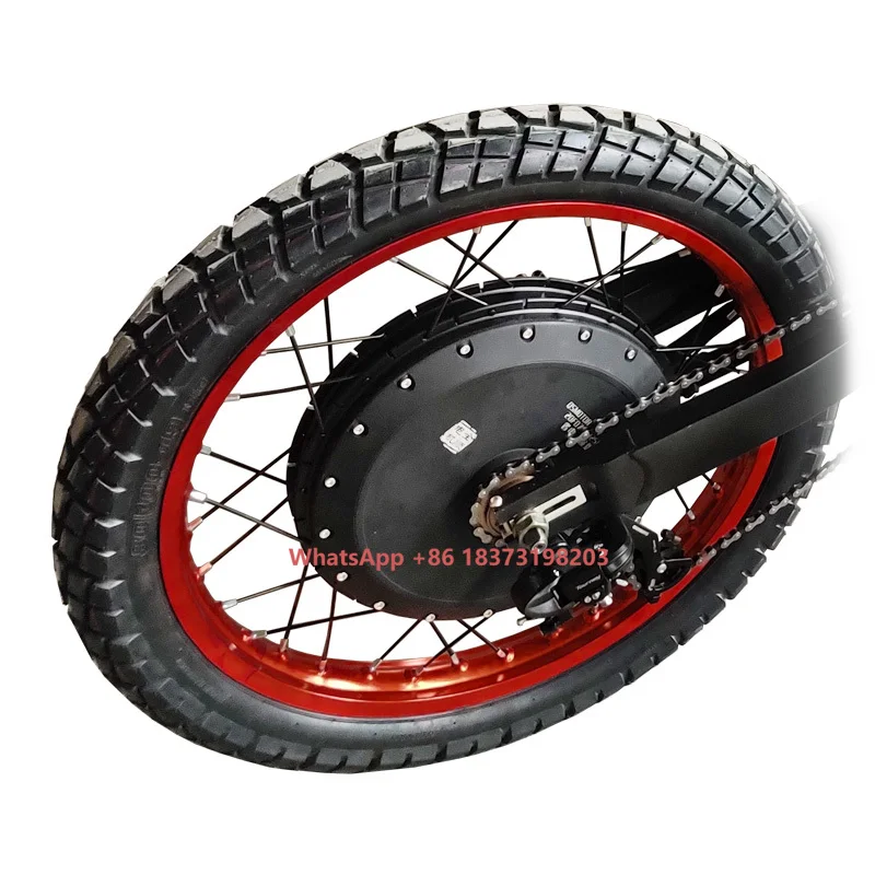 12000W Electric Motorcycle Hub Motor - QS273 elektrische motorfiets/fiets conversiekit met 8000W/12000W/15000W