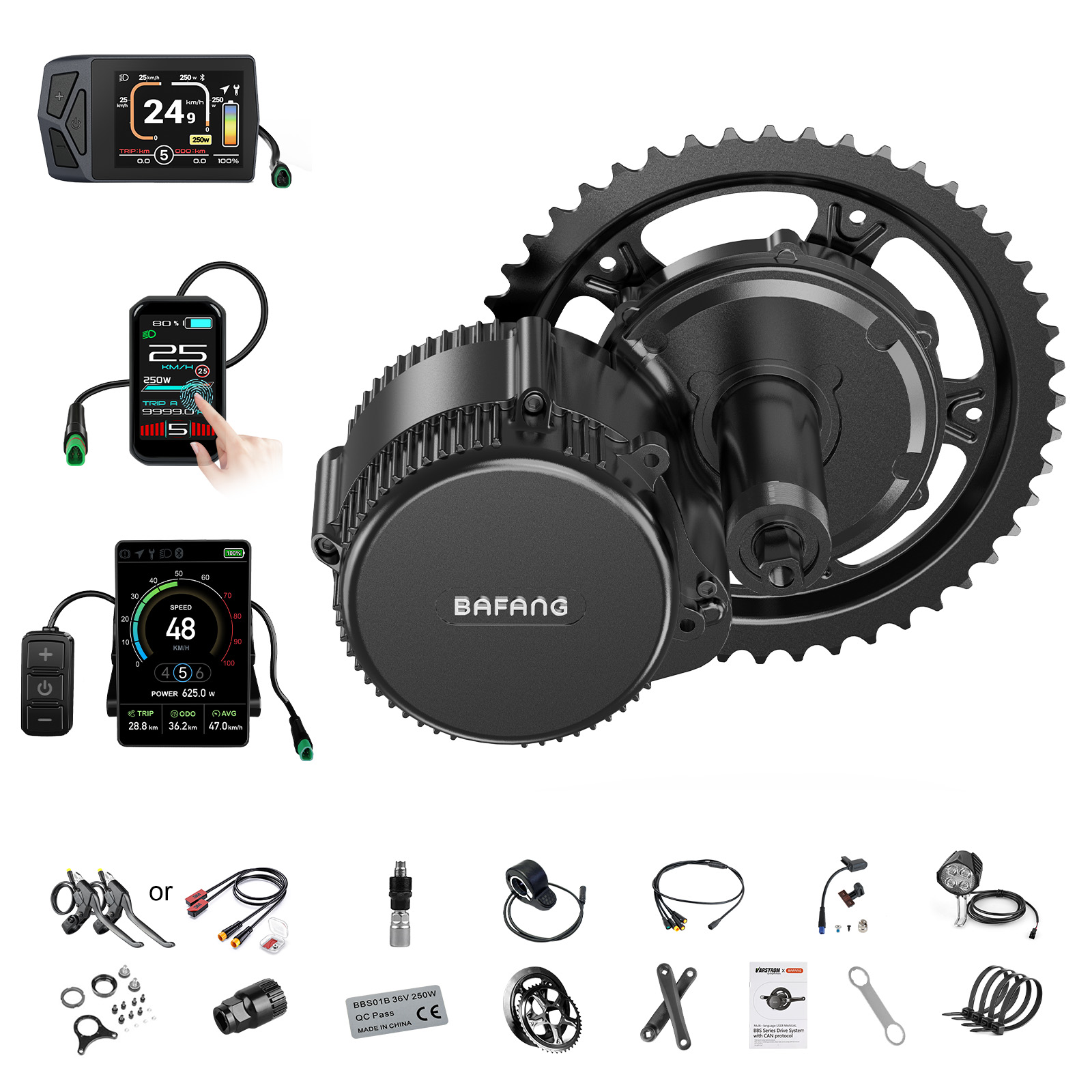 [Lokale verzending VS] Bafang  - Central Motor Kit With Torque Sensor 500W recensie en prijs