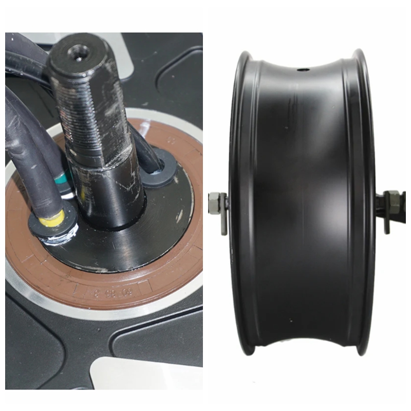 QS Motor 12000W 17X6.0inch V41 - 12000W Electric Motorcycle Hub Motor recensie en prijs