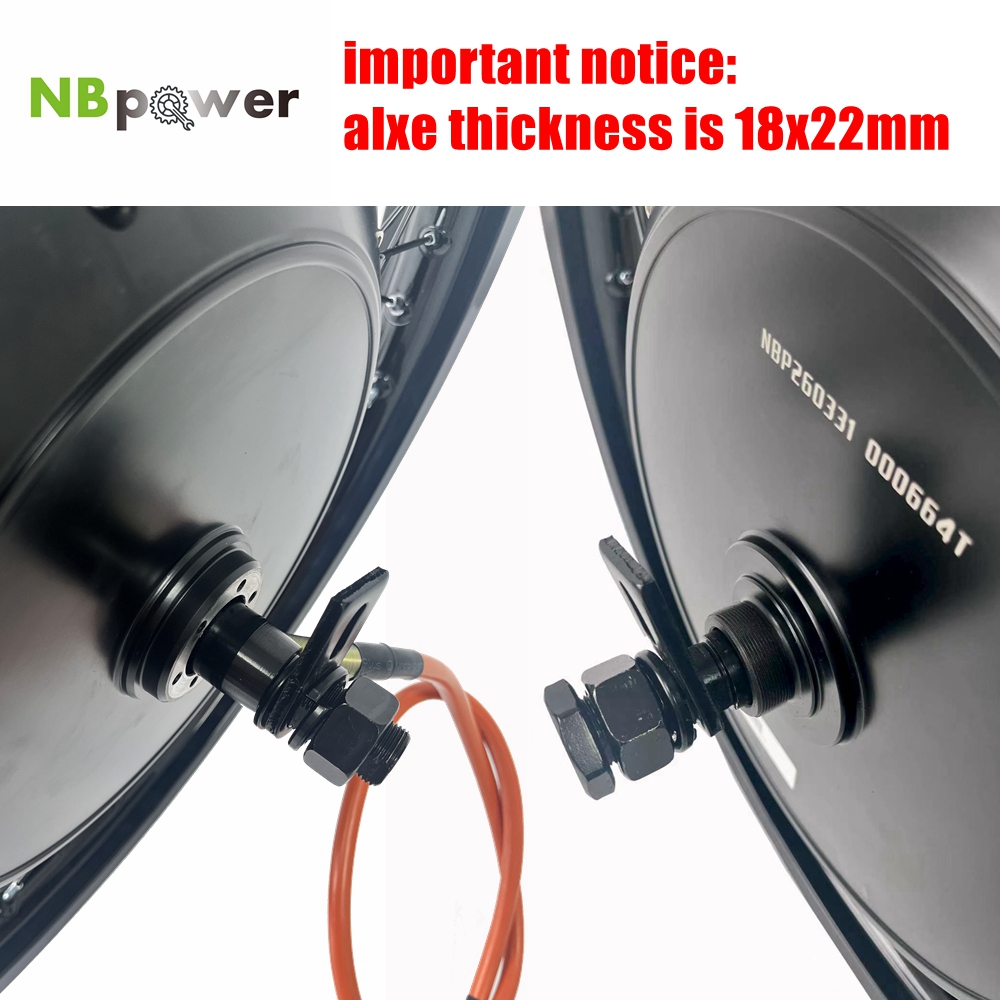 NBpower/170mm Dropout QS 273 4 - 72V 8000W Brushless Hub Motor recensie en prijs